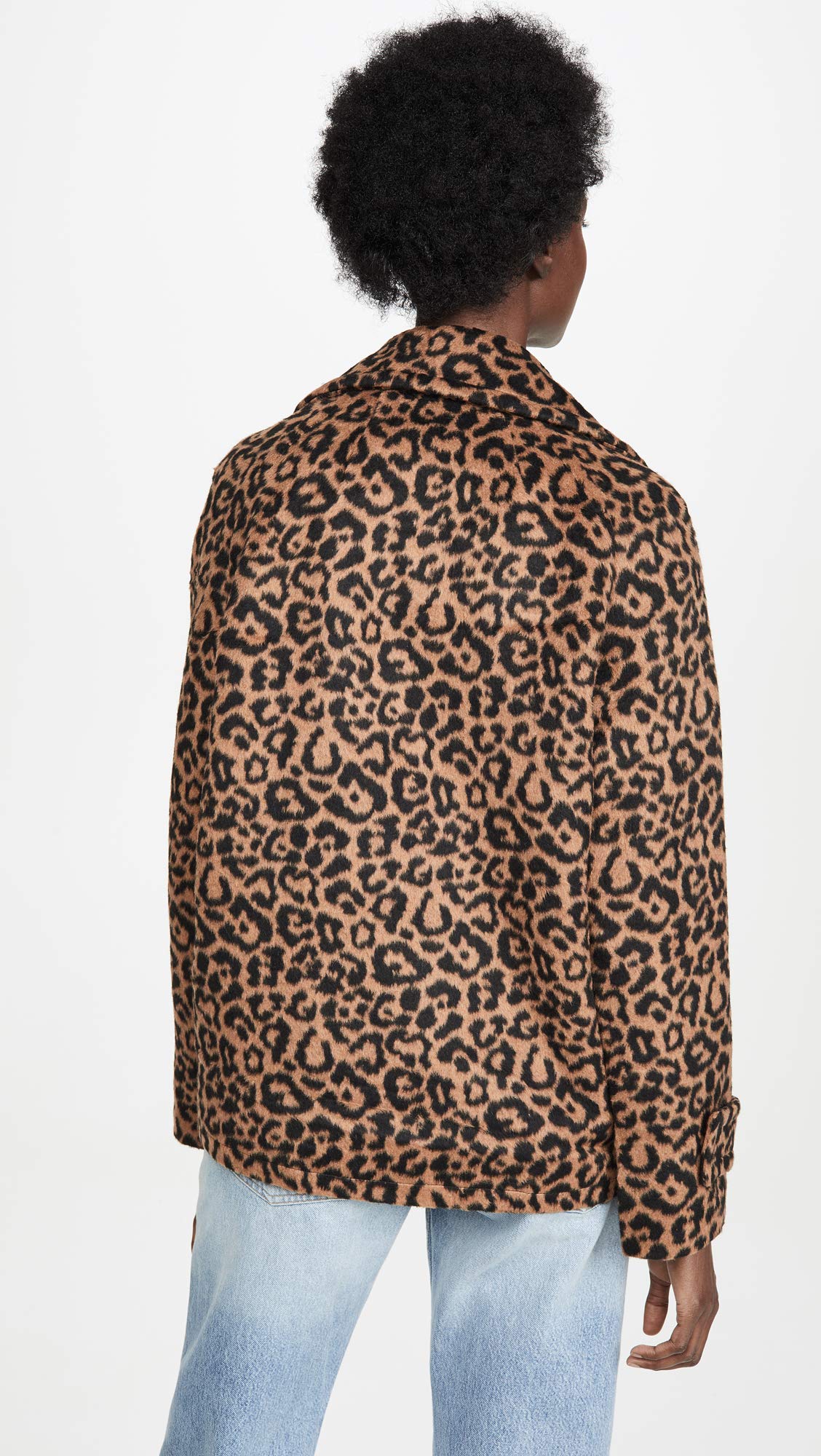 Stylish Women's Leopard Print Long Sleeve Jacket - Fashionable Outerwear for Fall & Winter | Perfect for Casual Outings, Office Wear & Date Nights