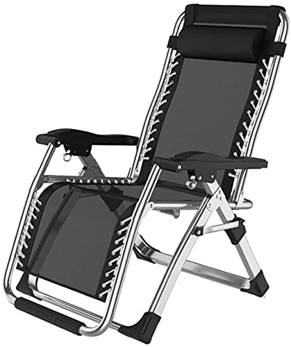 Premium Zero Gravity Reclining Chair - Heavy Duty Foldable Lounge Chair for Outdoor Patio, Garden & Poolside Relaxation - Adjustable Sun Lounger with Headrest & Cup Holder - Perfect for Backyard, Beach, Camping & Deck Use
