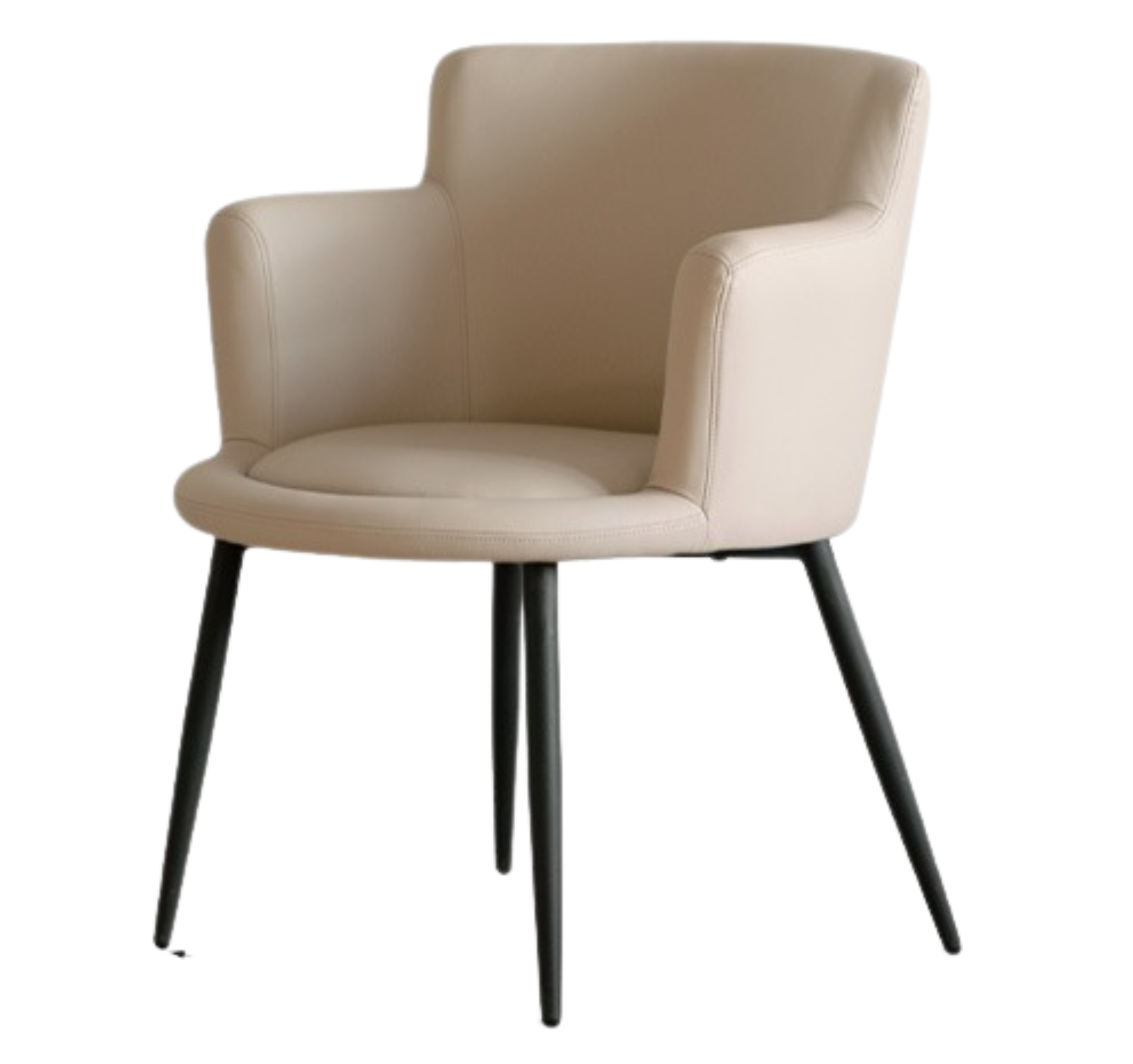 Premium Italian Organic Leather Computer Chair - Soft, Comfortable & Luxurious for Home Office, Gaming & Workspace