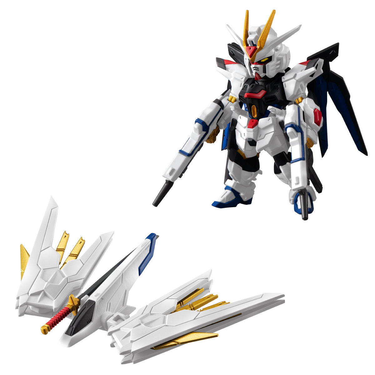 Bandai FW Fusion Works Gundam Converge SEED Freedom Revive (Mighty) Action Figure - Perfect for Anime Collectors & Gundam Model Displays