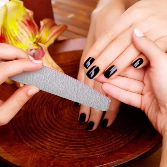 2 Pcs Professional Nail Buffers & Files Kit - Manicure Pedicure Tools for Smooth & Shiny Nails, Nail Shaping & Polishing Blocks - Perfect for Home Nail Care, Salon Use & DIY Beauty Routines