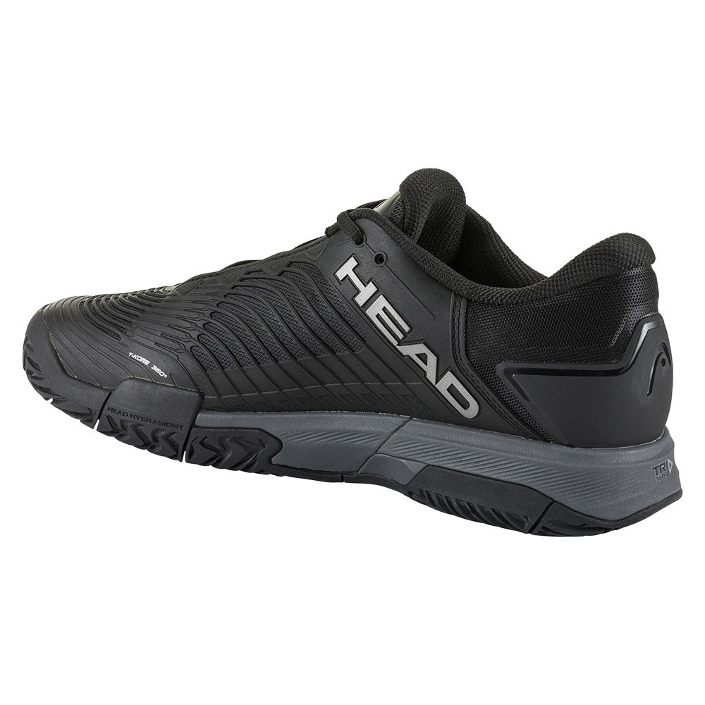 Head Revolt Pro 4.5 Men's Tennis Shoes - Lightweight Performance Court Shoes for Men - Black Athletic Sneakers for Tennis, Training & Casual Wear