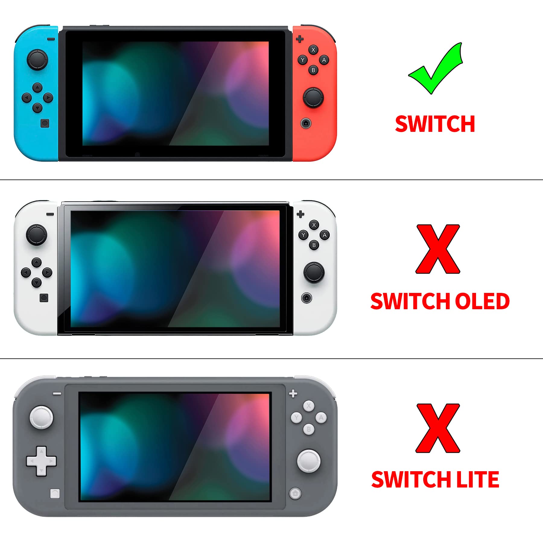 PlayVital AlterGrips Ergonomic Controller Grips for Nintendo Switch - 2 Interchangeable Dockable Protective Cases with Screen Protector & Thumb Grip Caps (Antique Yellow) | Enhanced Comfort for Gaming & Travel Protection