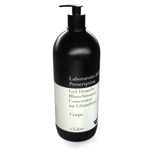 HT26 Glutathione Shower Gel for Skin Whitening & Detox - Prescription Strength for Brightening & Hydration | Use for Daily Skincare & Spa-Like Experience at Home