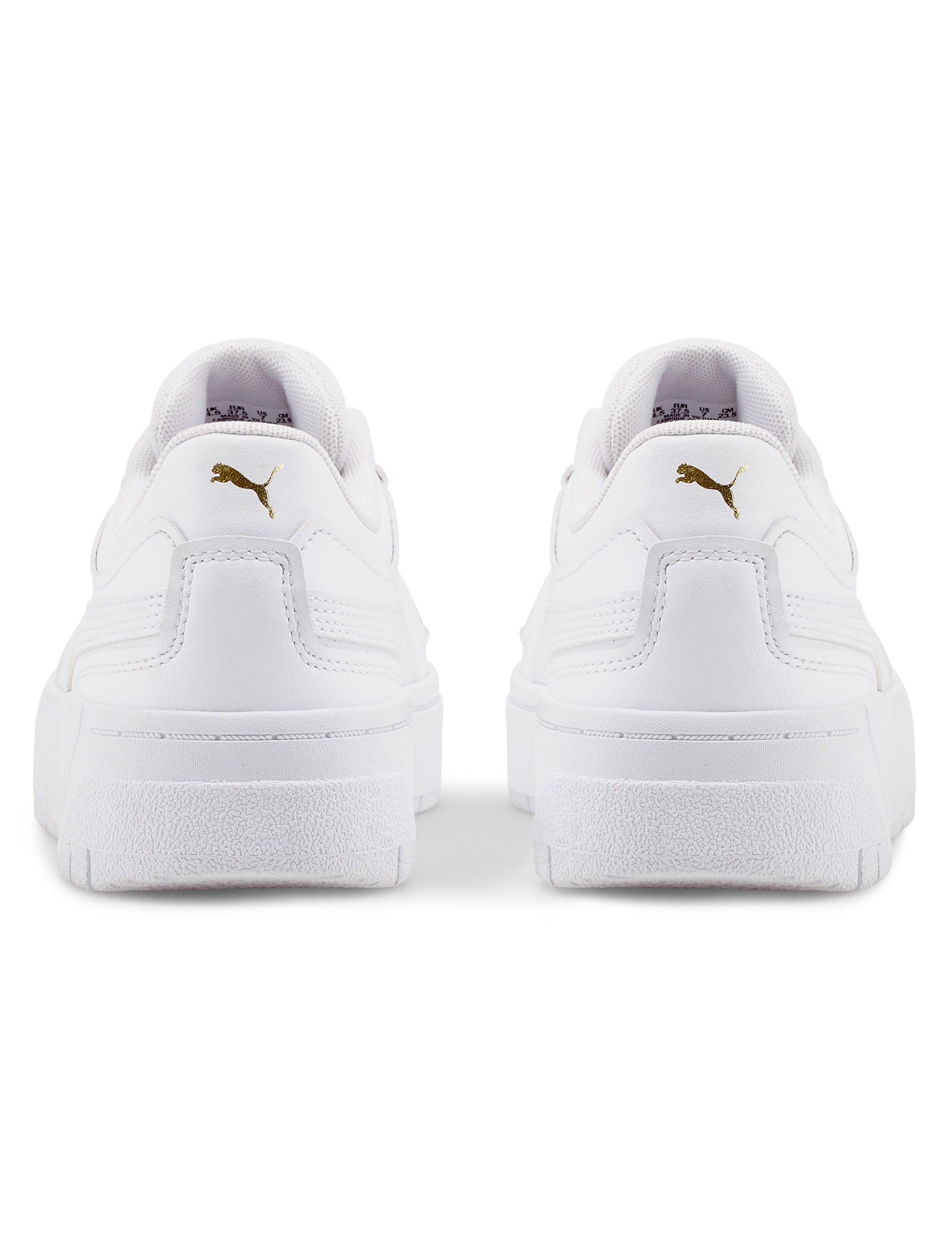 Cali Dream White Leather Sneakers for Women - Comfortable Casual Walking Shoes for Everyday Wear & Fashion Outfits