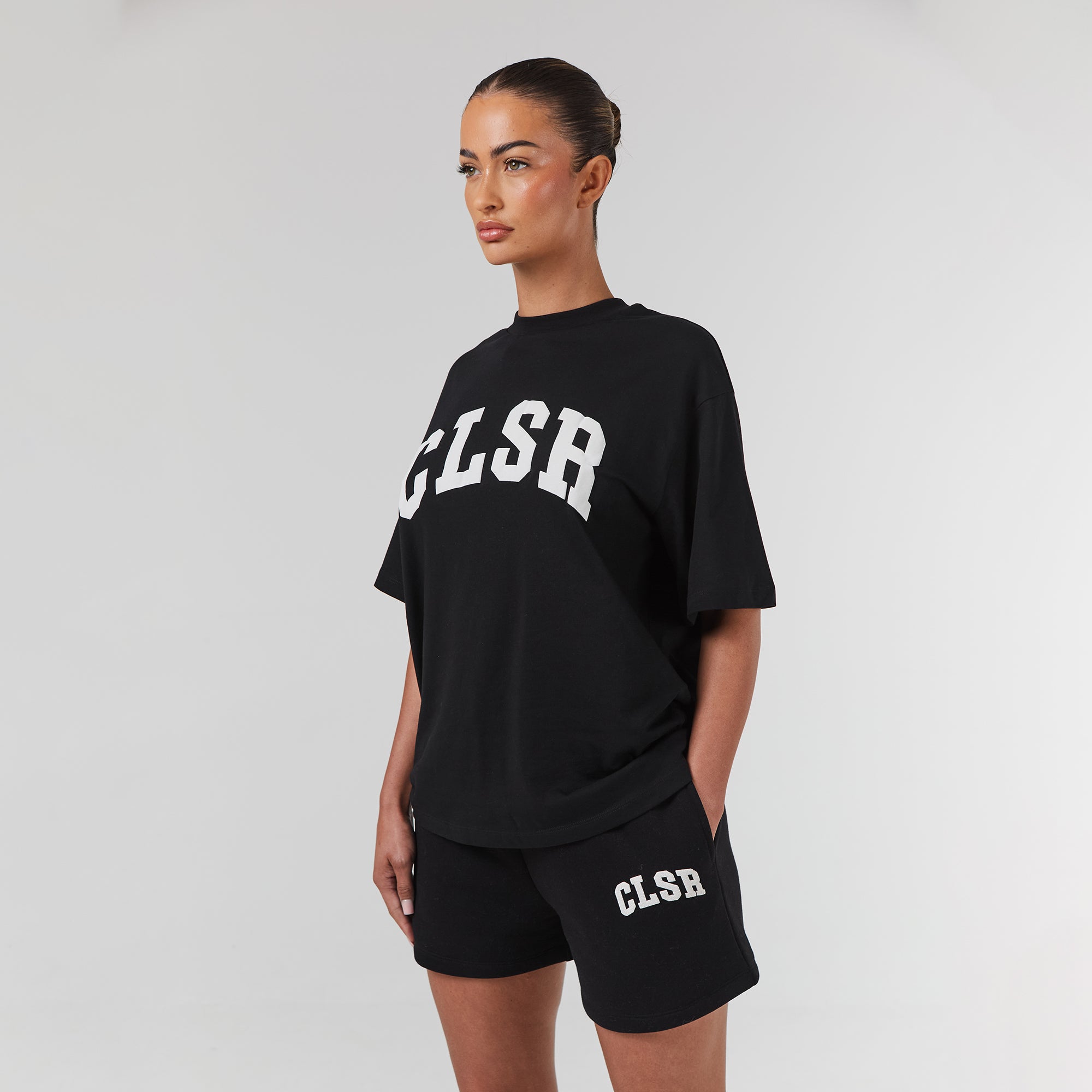 CLSR Varsity Twinset - Stylish Black Jacket & Skirt Set for Women | Perfect for School, Sports & Casual Outfits