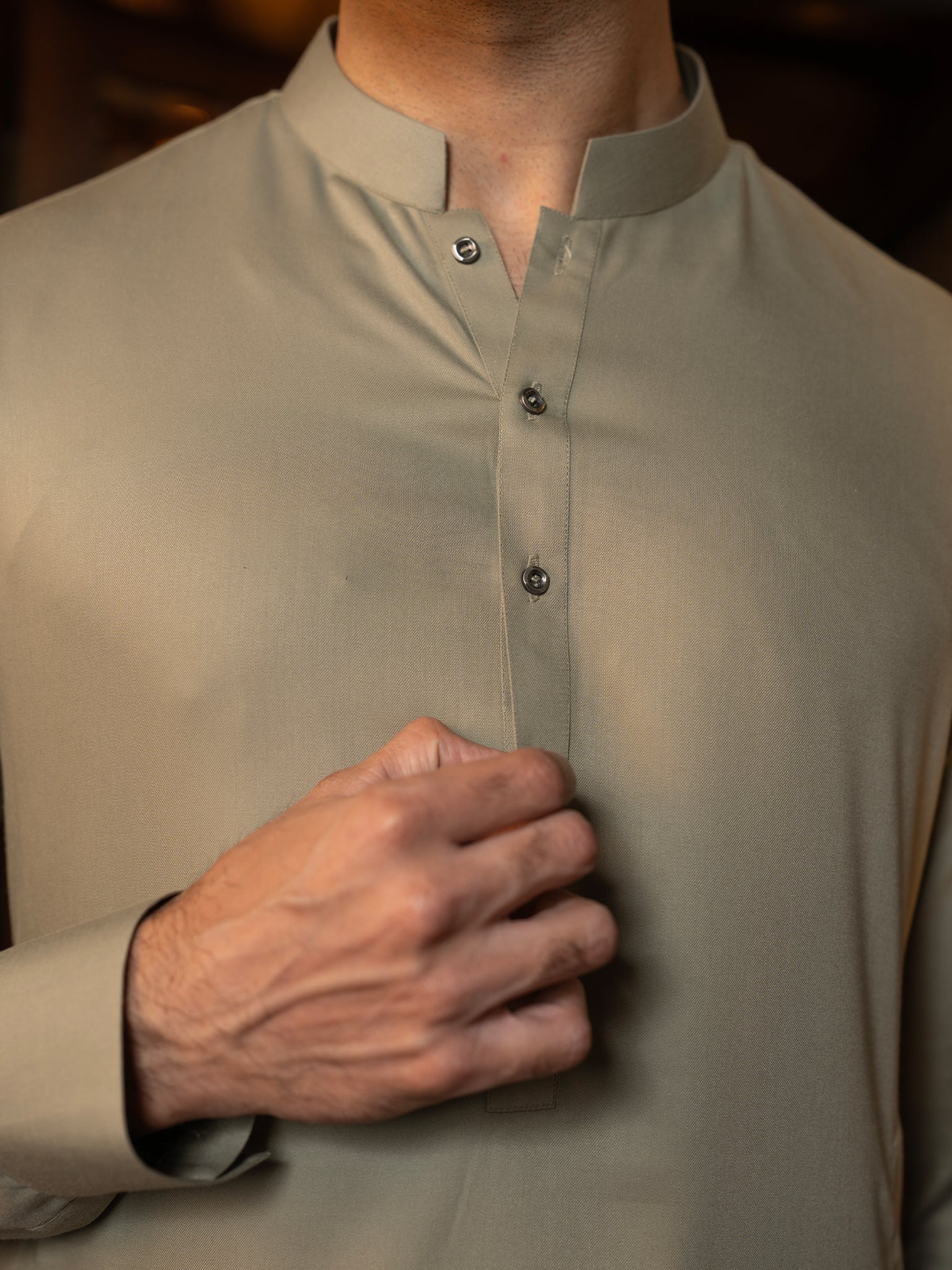Blended Burberry Grullo Kurta Trouser by J. Junaid Jamshed - Premium Cotton Blend Traditional Pakistani Pants for Men - Perfect for Eid, Weddings & Cultural Events