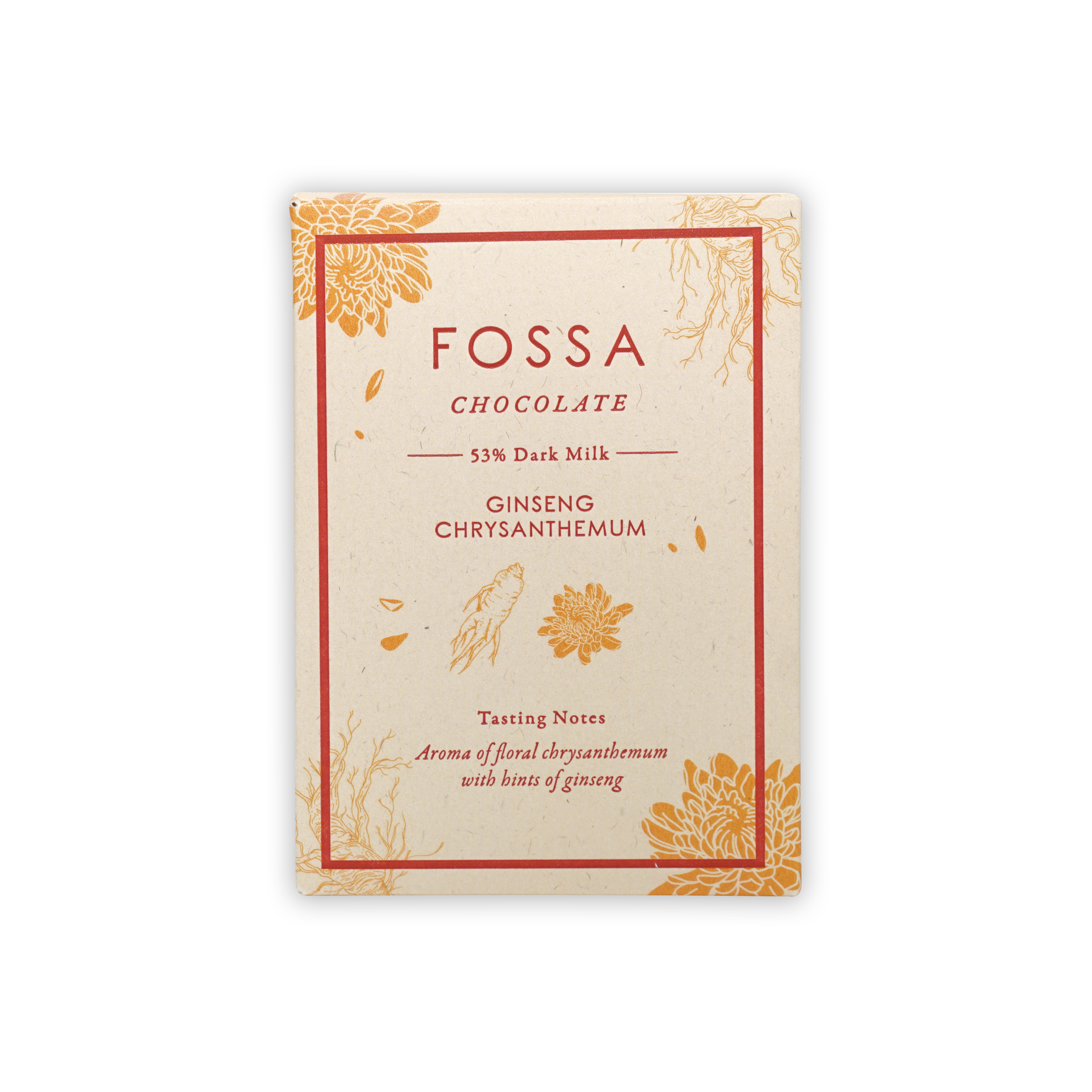 Premium Fossa Chocolate Ginseng Chrysanthemum Tea - Organic Herbal Tea Blend for Relaxation & Energy Boost - Perfect for Stress Relief, Afternoon Pick-Me-Up & Gift Giving