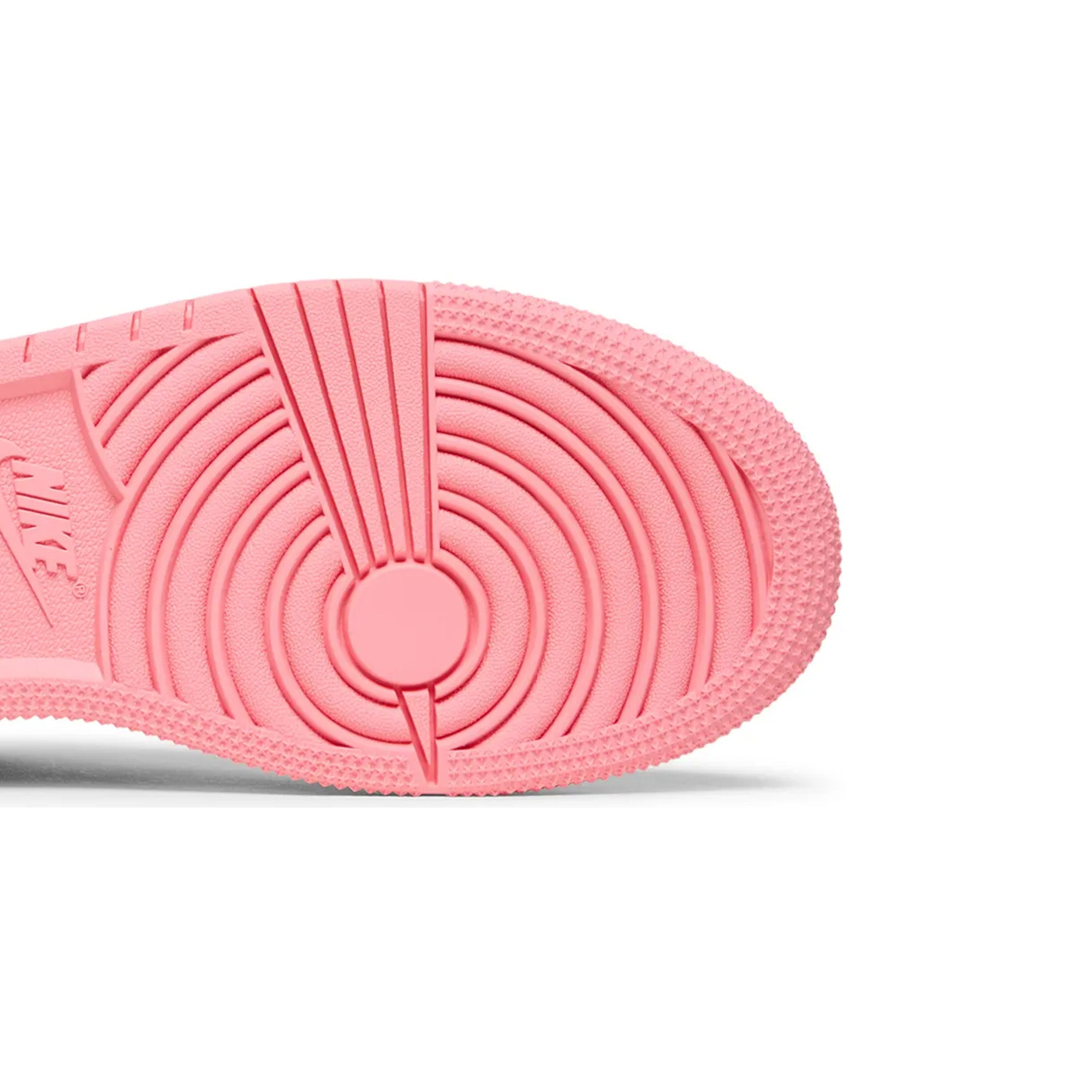 Air Jordan 1 Mid 'Coral Chalk' GS Sneakers for Women & Girls (2021) - Comfortable Basketball Shoes for School, Sports & Casual Wear