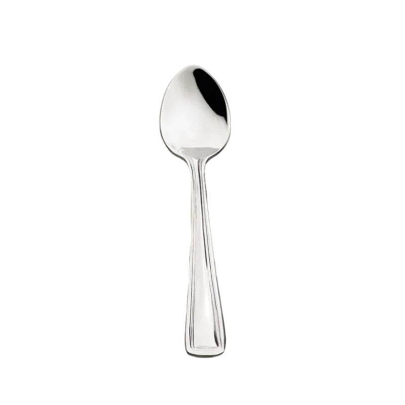 Browne Royal Demitasse Spoon Set of 6 - Elegant Stainless Steel Espresso Coffee Spoons for Afternoon Tea, Dessert, and Coffee Bars - Perfect for Home, Cafe, and Restaurant Use
