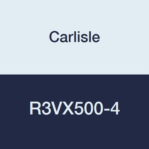 CARLISLE R3VX500-4 Rubber Power-Wedge Cog-Band Belt - 4 Bands, 3/8