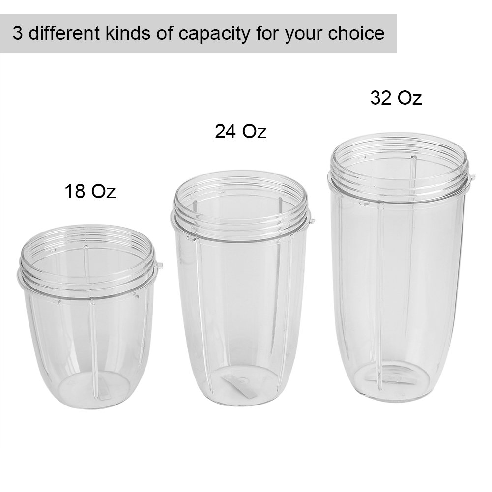 Premium 32oz Juicer Cup Replacement for NutriBullet 900W Blenders - Durable Blender Accessories for Smoothies, Protein Shakes & Meal Prep - BPA-Free Mixing Cup for Fruits, Vegetables & Healthy Drinks - Perfect for Home Kitchen, Gym & Office Use