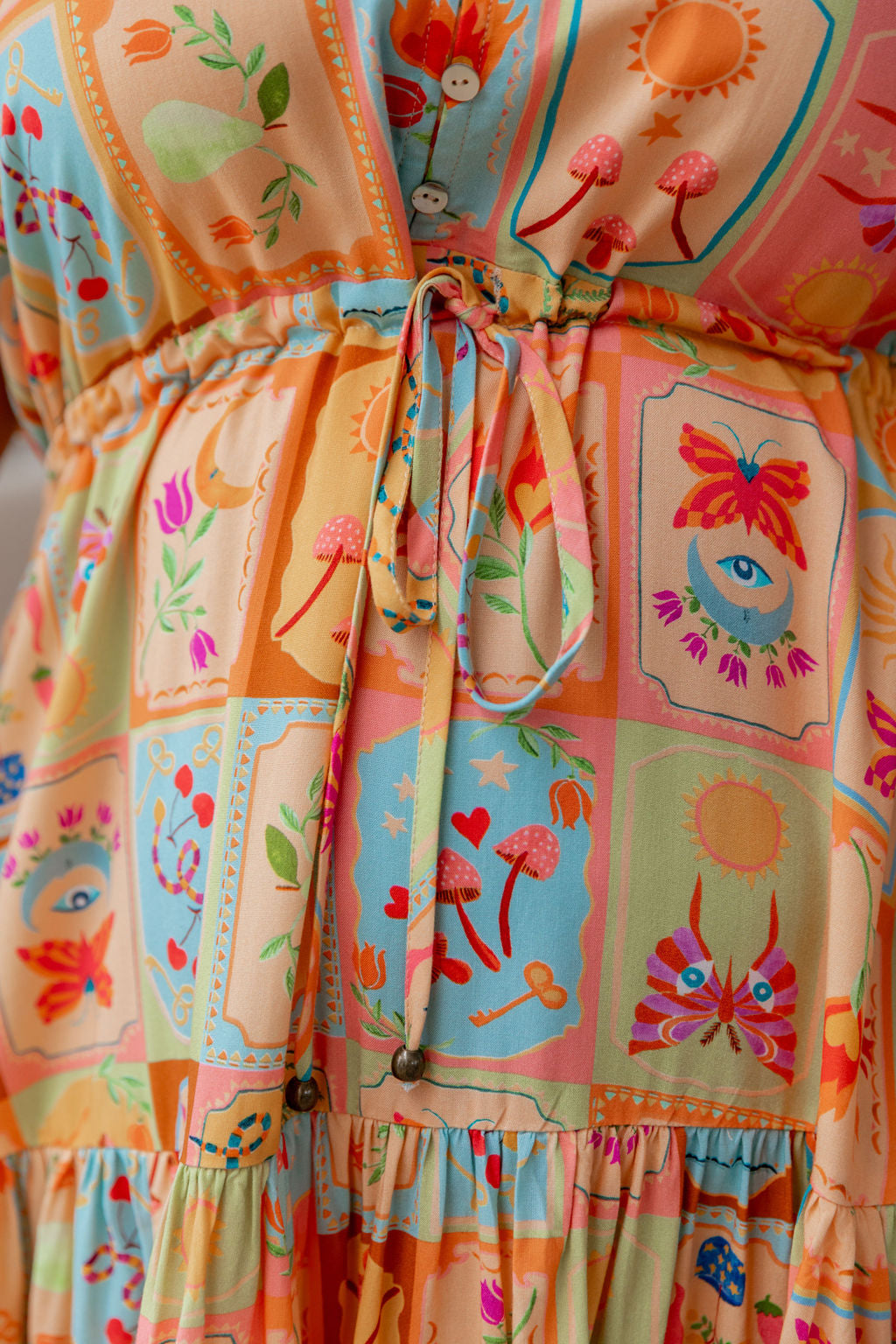 Esmae Pixie Dress - Elegant Floral Print Summer Dress for Women | Perfect for Parties, Weddings & Casual Outings