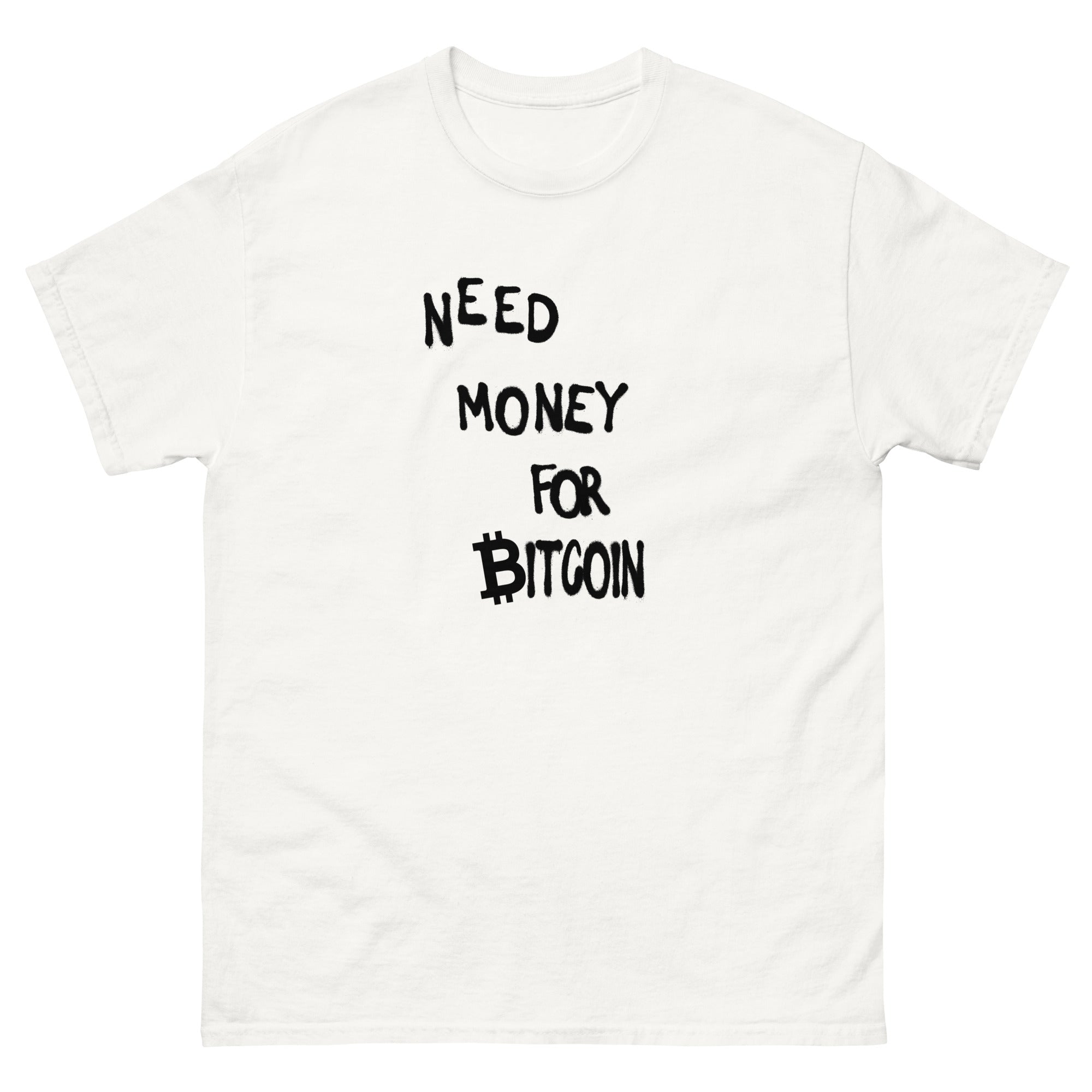 Bitcoin Crypto Enthusiast T-Shirt - Trendy Bitcoin Lover Gift for Men & Women - Perfect for Cryptocurrency Events & Tech Conferences