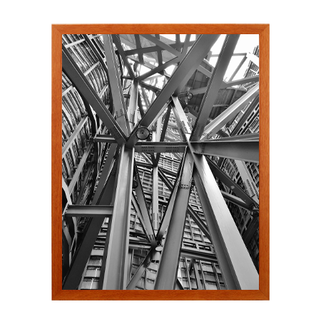13x19 Wood Poster Frame - Premium Solid Wood Swing Frame for Art, Photos & Posters - Perfect for Home, Office & Gallery Displays