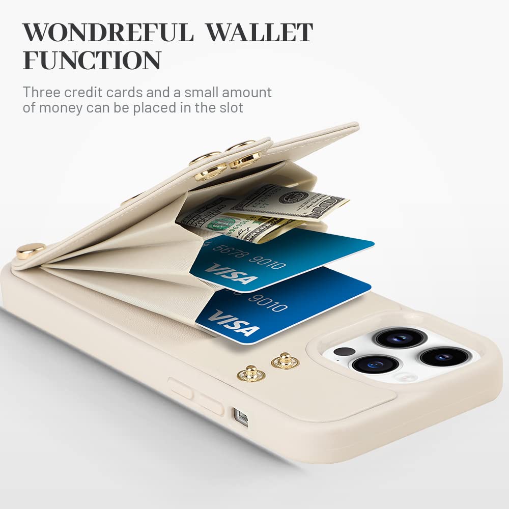 Premium Leather Wallet Case for iPhone 14 Pro Max (6.7