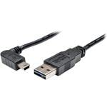 Tripp Lite UR030-003-RAB USB Cable Assembly - 0.9m Mini USB Type B to Reversible USB Type A 5 to 4 POS Male to Male (25 Pack) - Perfect for POS Systems, Barcode Scanners & Retail Equipment Connectivity