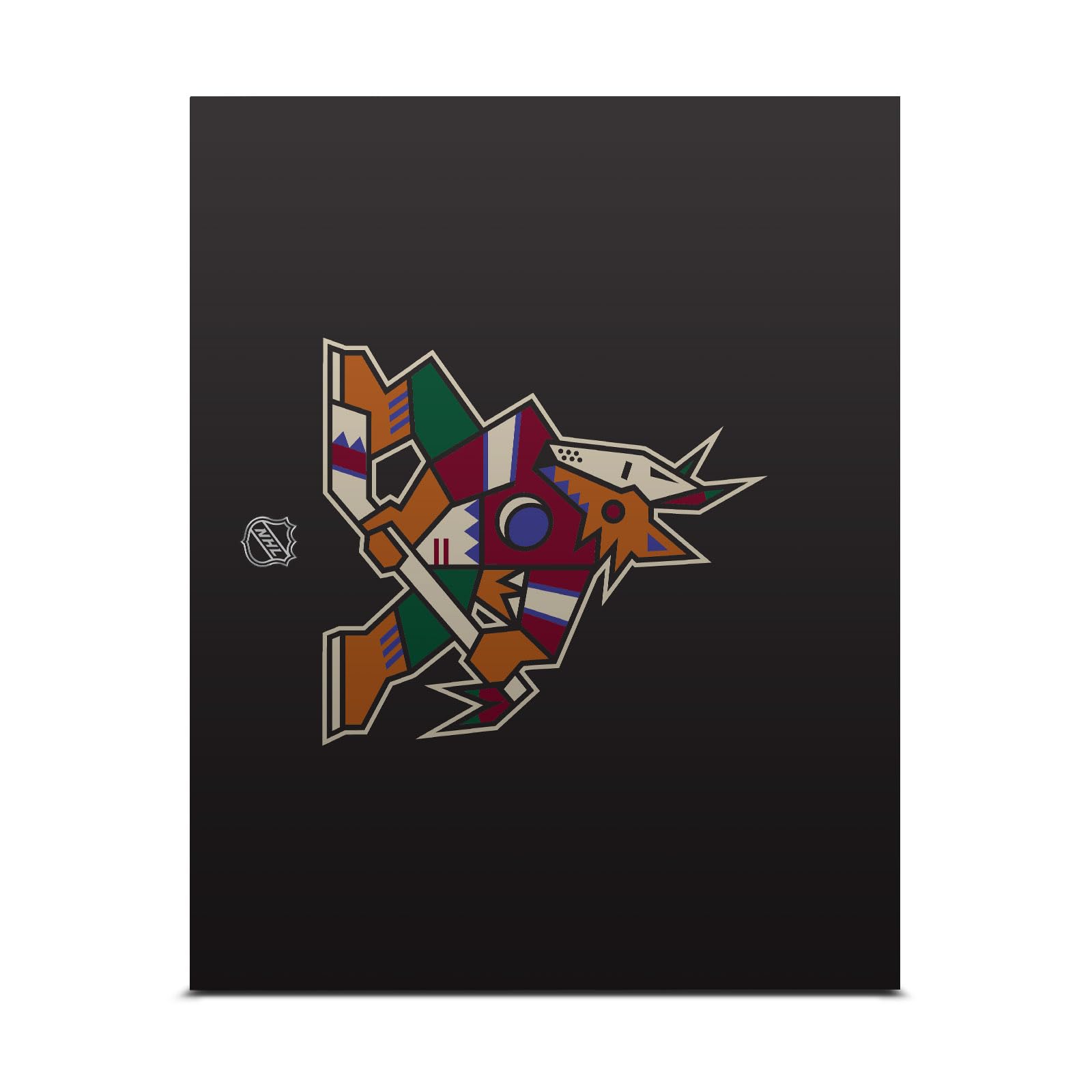 Official NHL Arizona Coyotes Vinyl Sticker for Xbox One X Console & Controller - Gaming Skin Decal Compatible with Xbox One X/S - Perfect for Gaming Setups & Fan Collections
