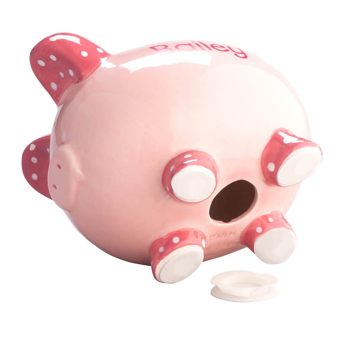 Personalized Kids Piggy Bank with Custom Name - Pink Piggy Bank for Saving Money, Perfect Gift for Birthdays, Christmas & Financial Education