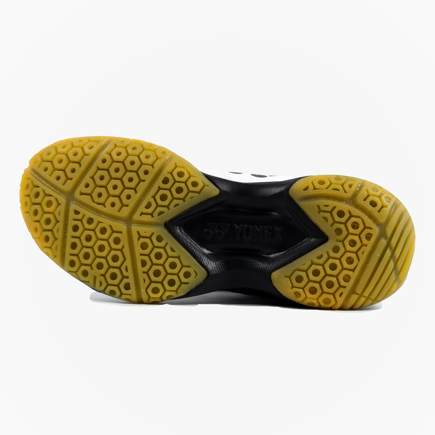 Yonex Power Cushion 65 Junior Badminton Shoes for Kids - Lightweight & Comfortable White/Red Athletic Shoes - Perfect for Indoor Court Sports & Badminton Training