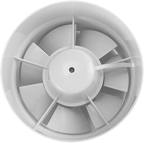 Verdelif Wall Mounted Exhaust Fan - Inline Extractor Duct Fan for Grow Room Ventilation, HVAC, and Intermediate Construction | Perfect for Home, Office, and Commercial Use