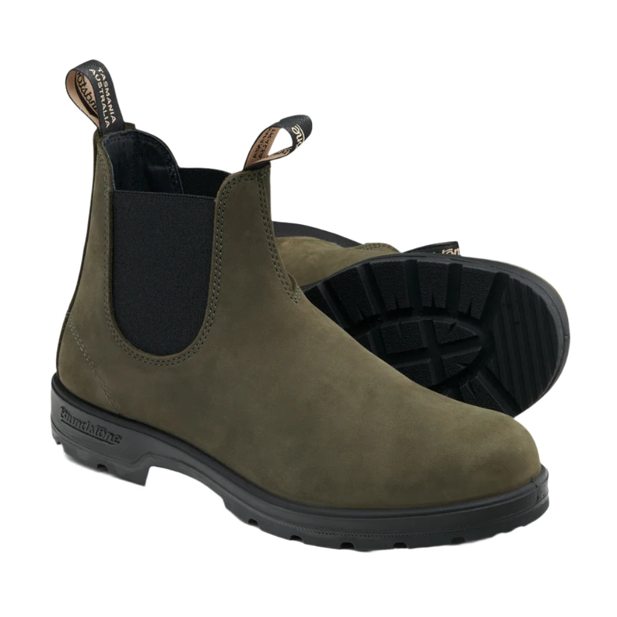 BLUNDSTONE 2442 & 2446 Premium Leather Chelsea Boots for Men & Women - Comfortable Slip-On Ankle Boots for Work, Outdoor & Casual Wear