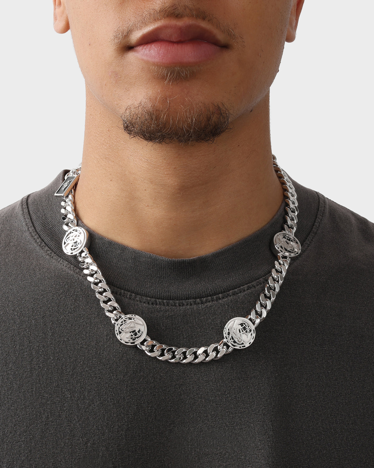 Stylish Cosmo Chain Necklace in Silver - Perfect for Everyday Wear, Date Nights & Gift Giving
