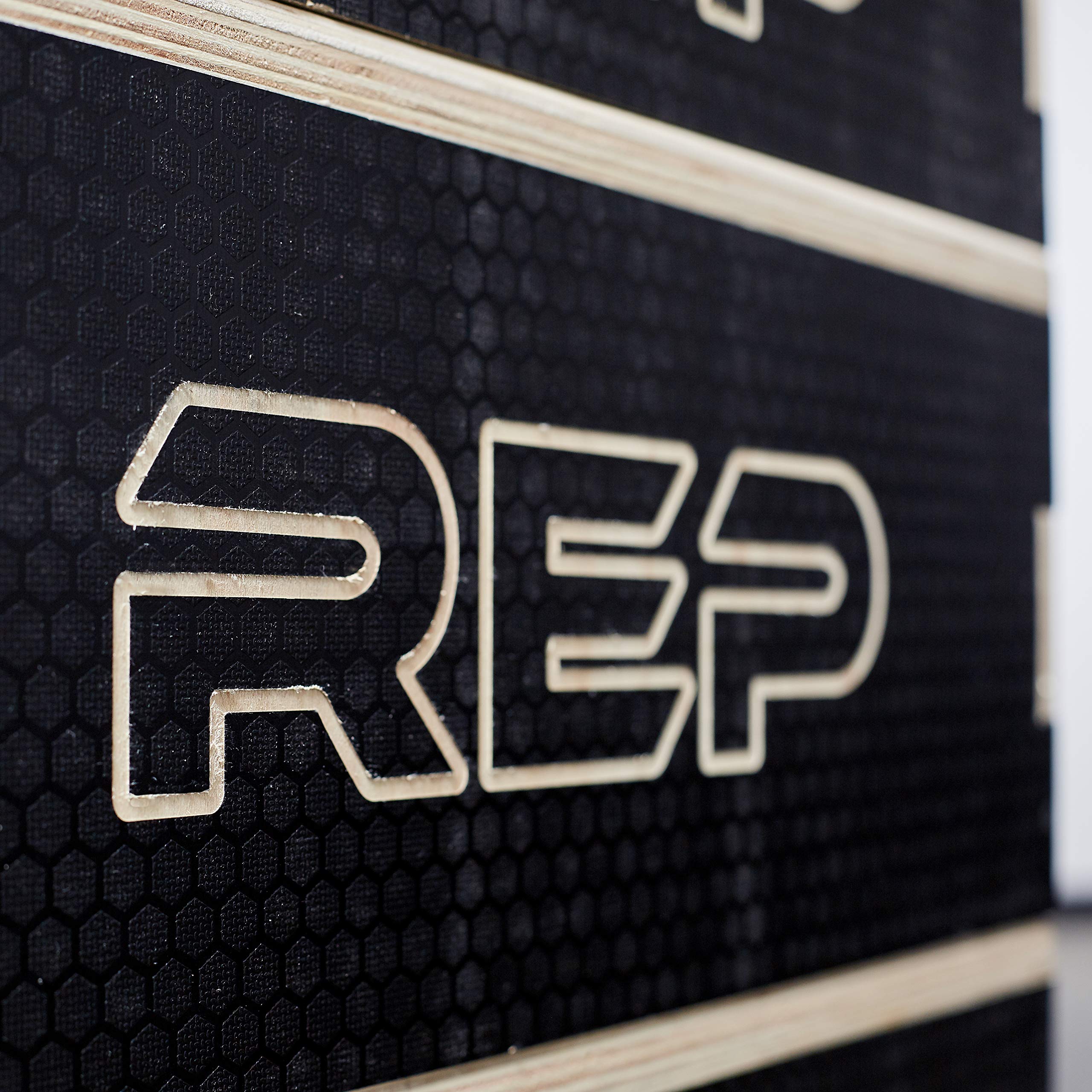 REP Fitness Stackable Wood Plyometric Box for Jump Training, CrossFit, and Home Gym Workouts - 4/6/8/12 Inch Plyo Box Sizes, Fully Assembled - Perfect for HIIT, Agility Drills, and Strength Conditioning