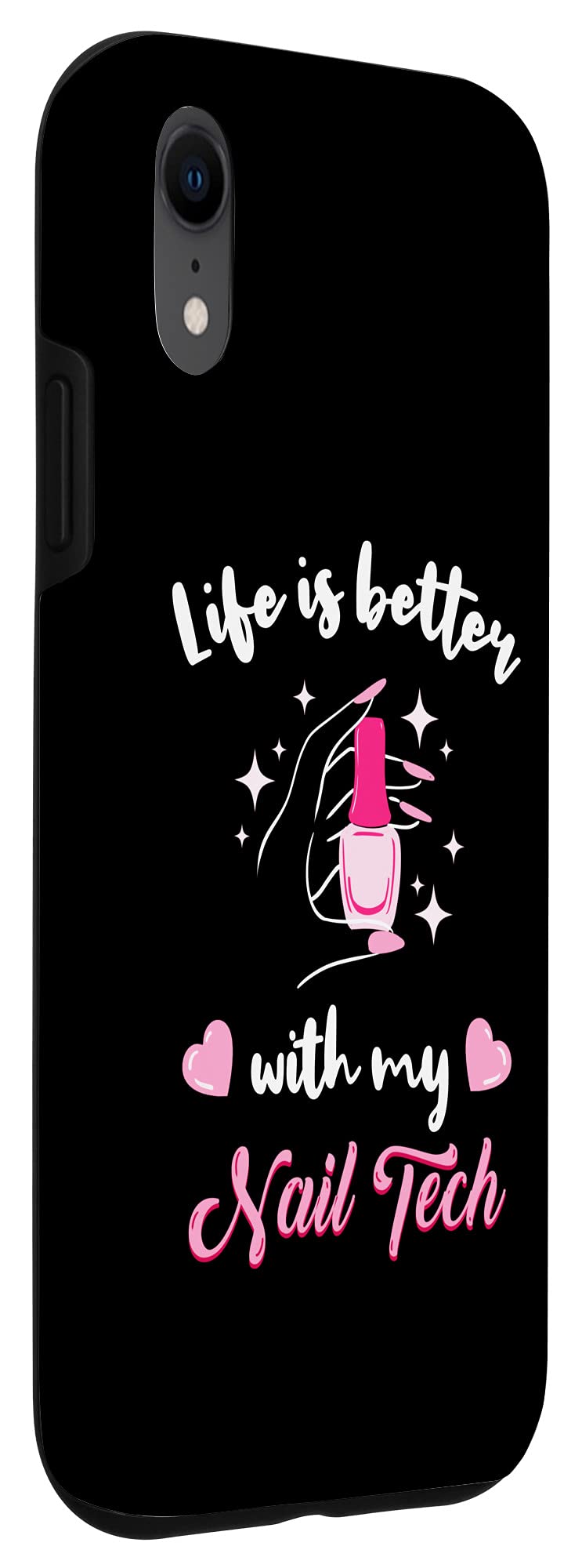 iPhone XR Case for Nail Technicians - Durable Protective Phone Cover with Stylish 