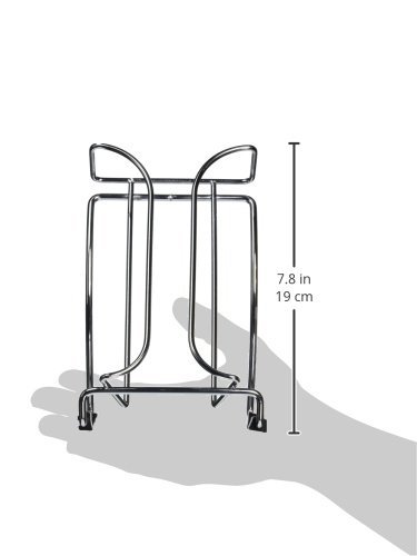 Premium Metal Trifold Brochure Holder - Elegant Display Stand for Menus, Flyers & Business Cards - Perfect for Restaurants, Offices & Trade Shows