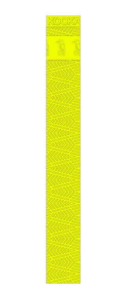 Kookaburra Aura Cricket Bat Grip - Premium Non-Slip Yellow Handle Grip for Cricket Bats | Perfect for Training & Match Play