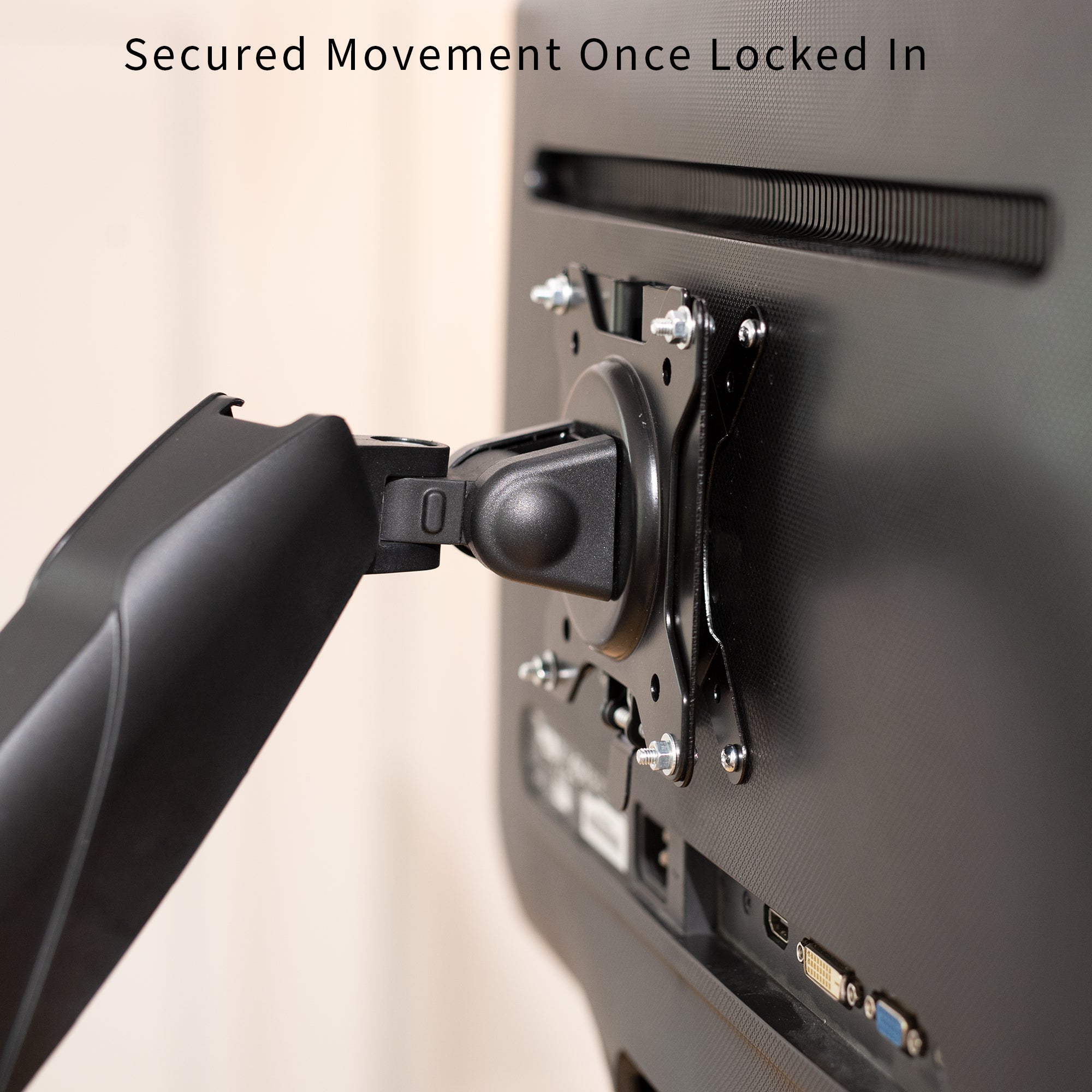 VESA Quick Release Adapter - Universal Monitor Mount Bracket for TVs & Computer Screens | Perfect for Home Office, Gaming Setup & Multi-Monitor Displays