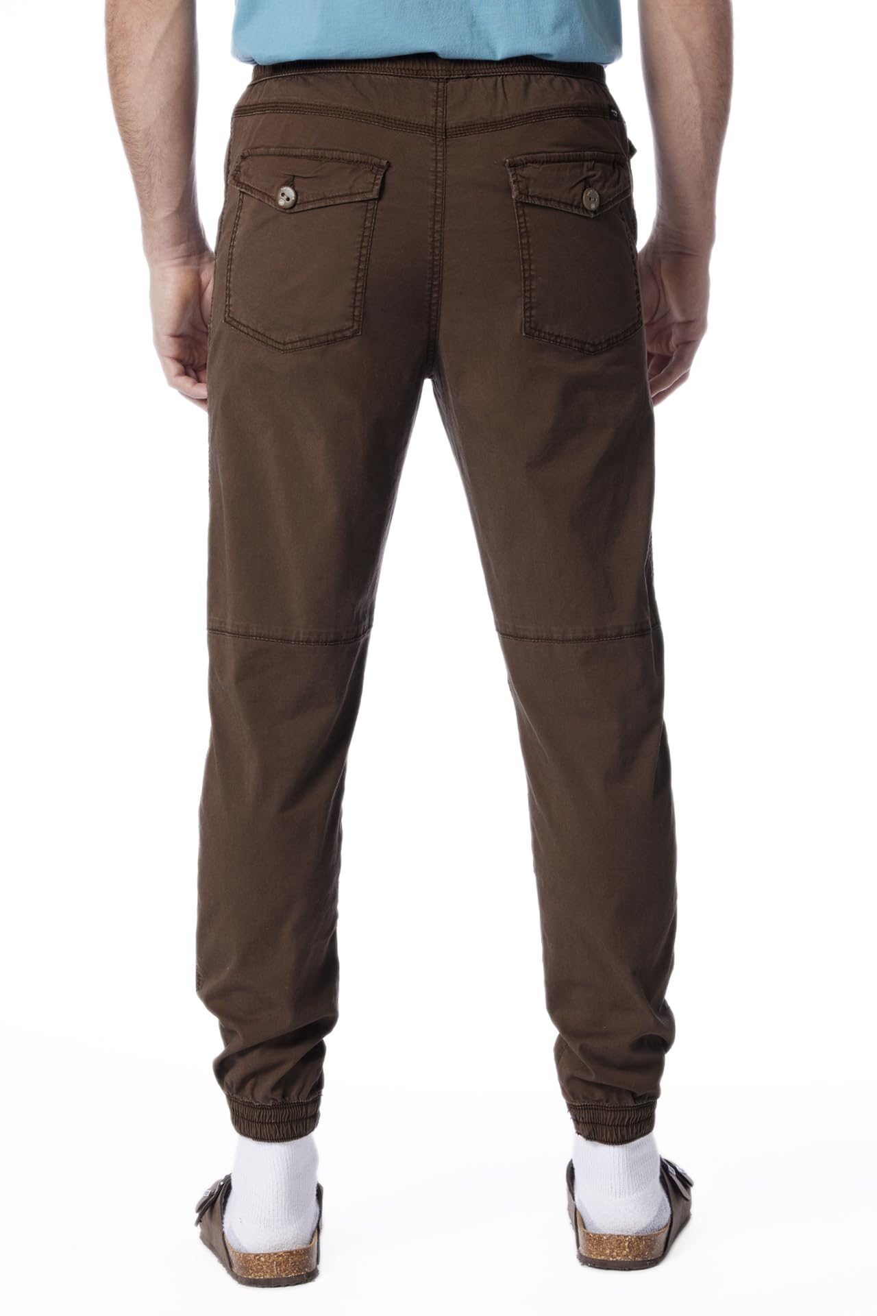UNIONBAY Men's Stretch Twill Jogger Pants - Comfortable Casual Sweatpants for Lounge, Workout & Everyday Wear