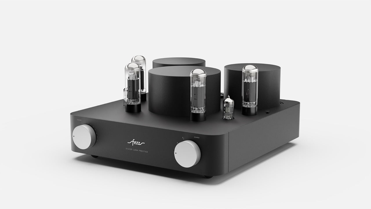 Fezz Audio Silver Luna Prestige Tube Integrated Amplifier - High-End Tube Amp for Audiophiles | Perfect for Home Theater & Music Listening Systems