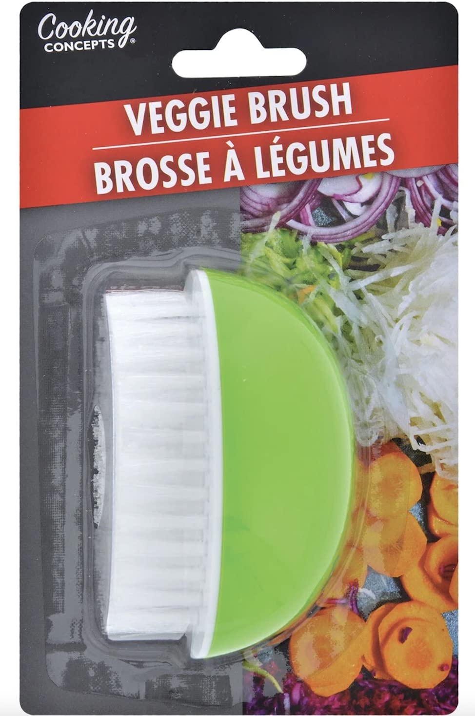 Best Kitchen Fruit and Vegetable Brush - Eco-Friendly Green Cleaning Scrubber for Apples, Potatoes & Produce - Perfect for Organic Washing, Meal Prep & Healthy Cooking