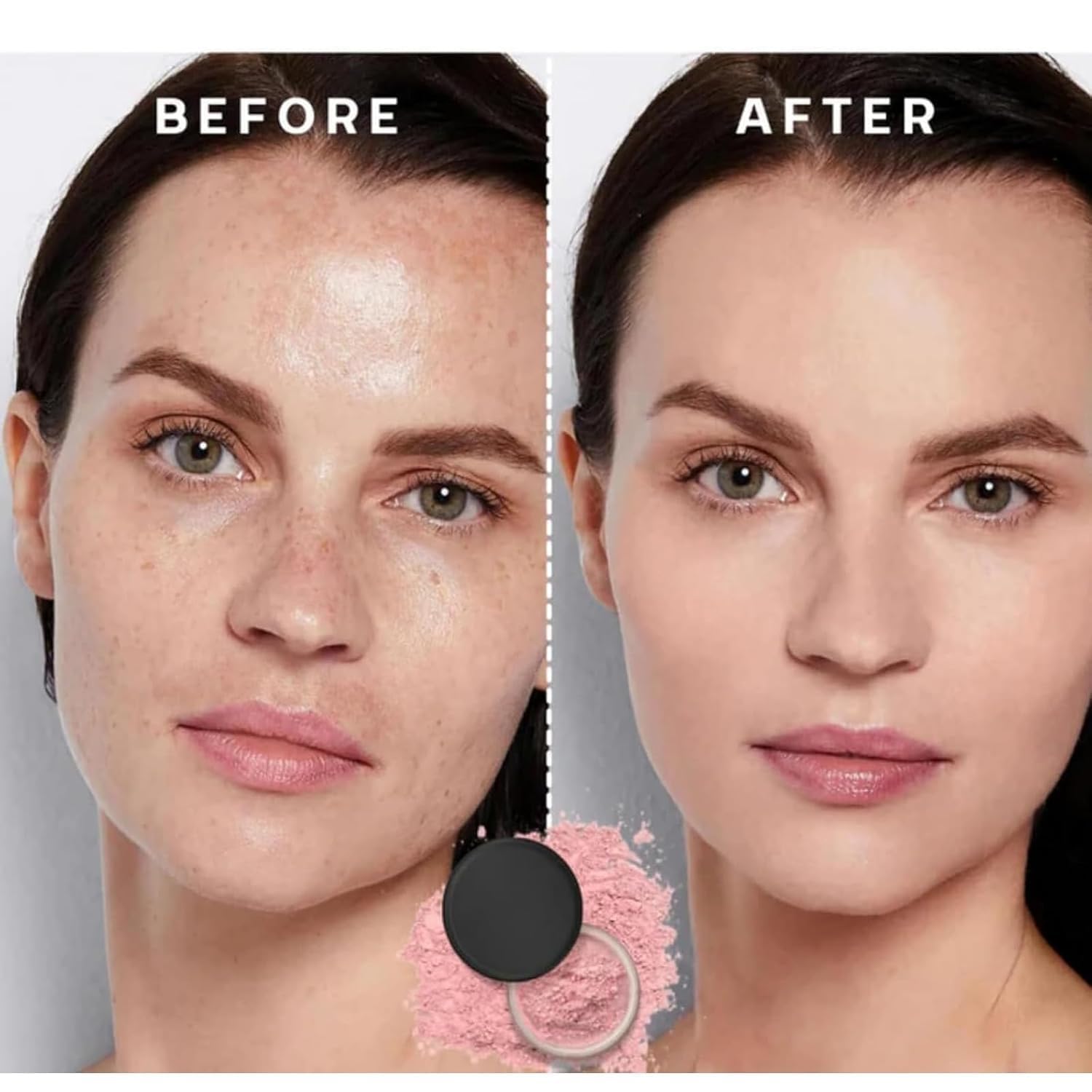 Milano Luminance Pink Setting Powder - Long-Lasting, Oil Control for All Skin Tones | Perfect for Daily Makeup & Special Occasions