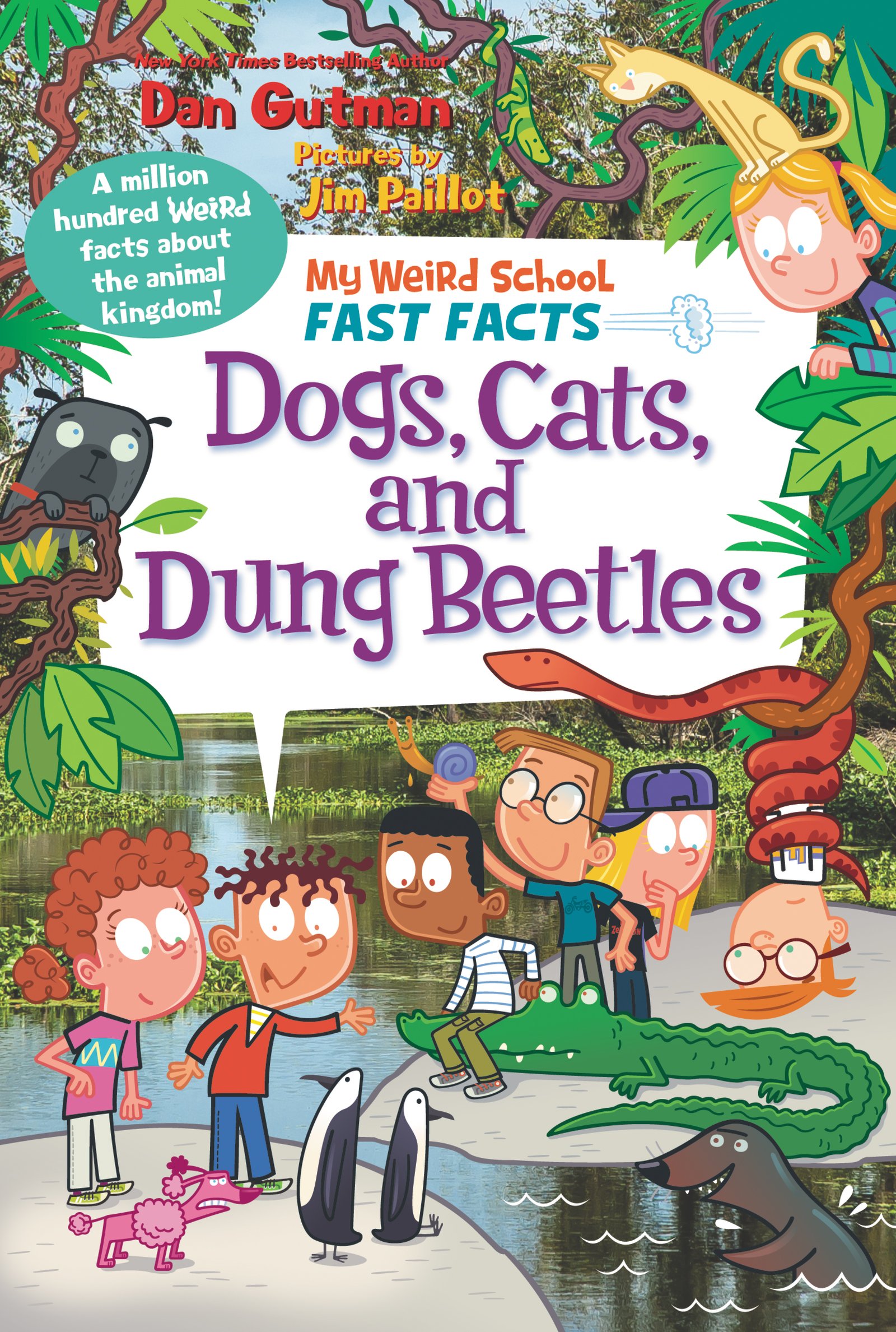 My Weird School Fast Facts: Dogs, Cats, and Dung Beetles - Fun Educational Book for Kids (My Weird School Fast Facts #5) | Perfect for Classroom Learning & Homeschooling Activities