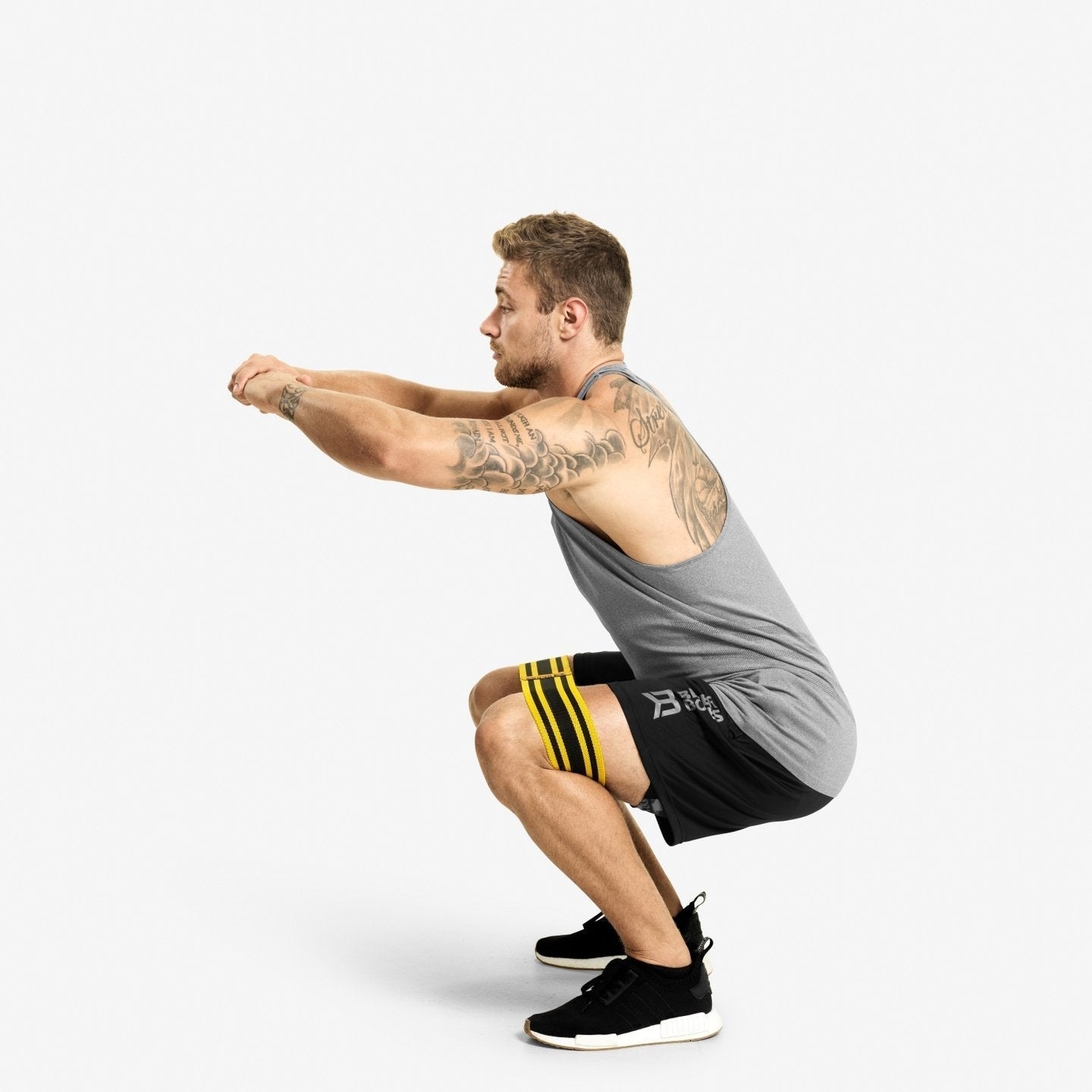 Better Bodies Loose Fit Functional Workout Shorts for Men & Women - Breathable Quick-Dry Gym Running Training Shorts - Black (Ideal for Yoga, Jogging & Outdoor Activities)