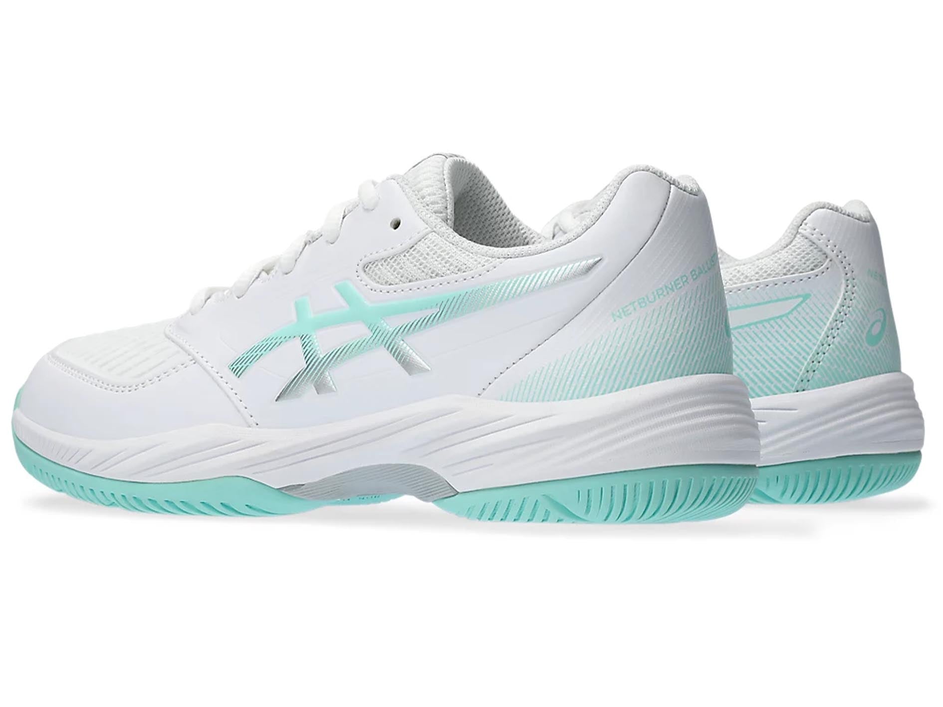ASICS Kids Gel Netburner Ballistic 3 GS Volleyball Shoes - Lightweight & Supportive for Junior Players - Perfect for Indoor Court Training & School Volleyball Teams (Model 1054A011-106)