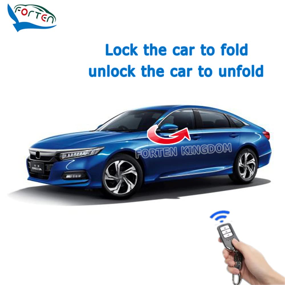 Honda Accord 2018-2023 Car Window & Mirror Control Module Kit - Auto Window Lift, Side Mirror Fold, Sunroof Closer, Speed Door Lock System | Perfect for Daily Commute & Road Trips