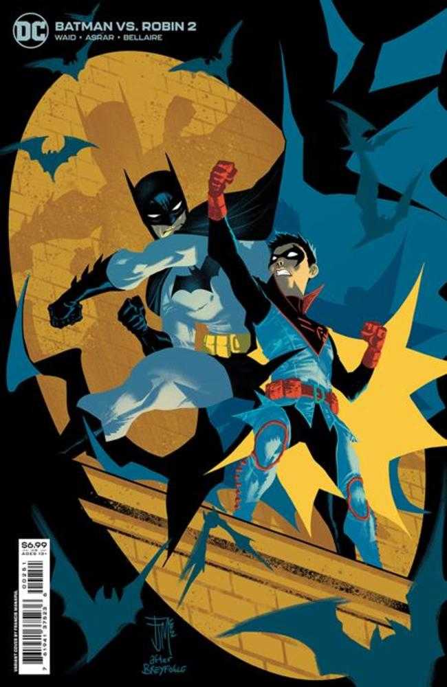 Batman vs Robin #2 (Of 5) Cover C Francis Manapul Variant - DC Comics Collectible Card Stock Edition - Perfect for Comic Book Fans & Collectors Display