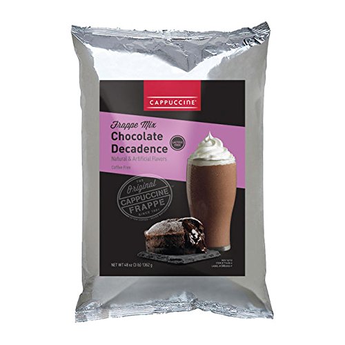 Decadent Cappuccino Chocolate - Rich & Creamy Gourmet Coffee Drink Mix for Home, Office & Cafes