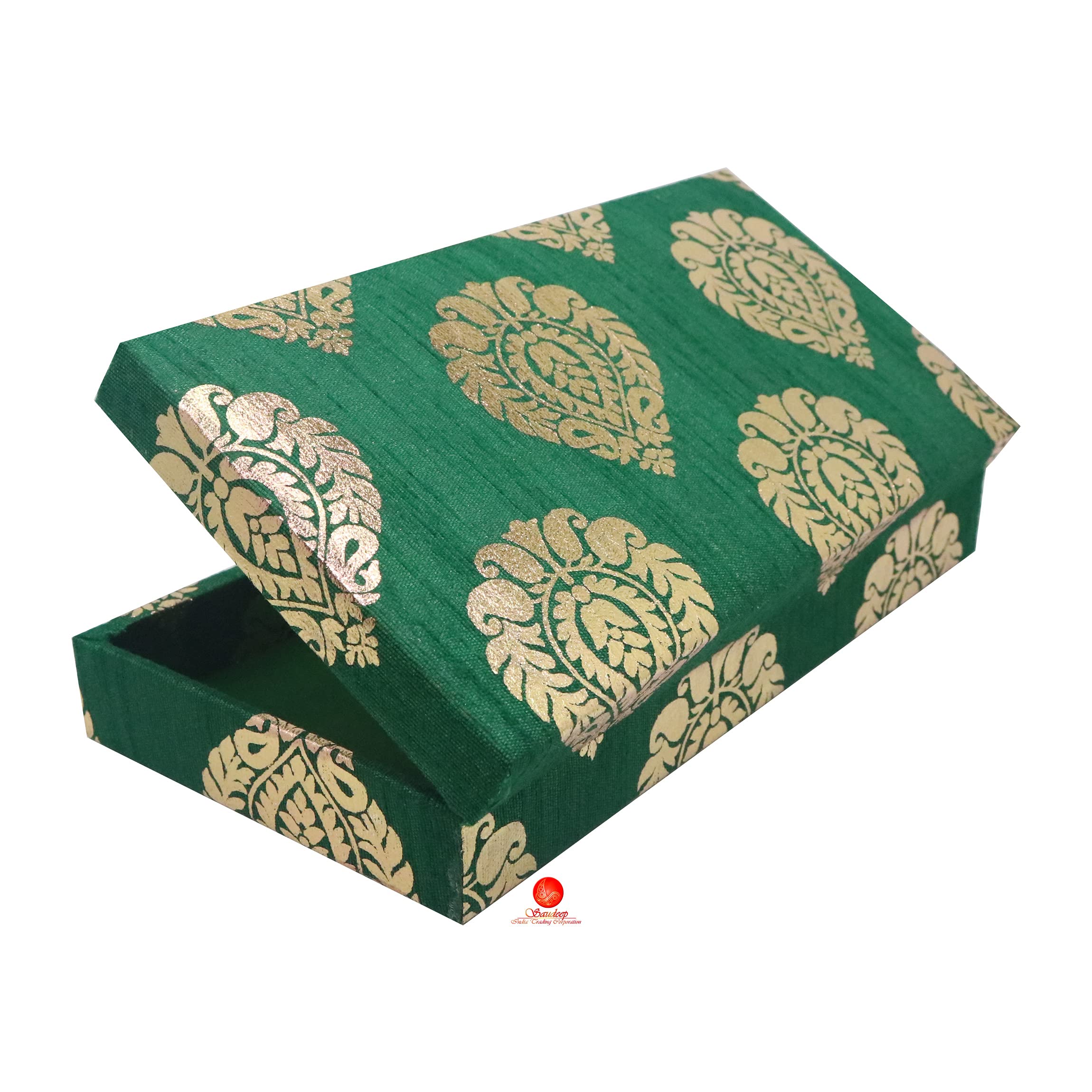 Wooden Decorative Cash Box - Jewelry & Gift Box for Weddings & Events