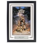 Chevy Chase Autographed Framed 11x17 National Lampoon's European Vacation Movie Photo with JSA Certificate - Perfect for Movie Memorabilia Collectors & Home Theater Decor