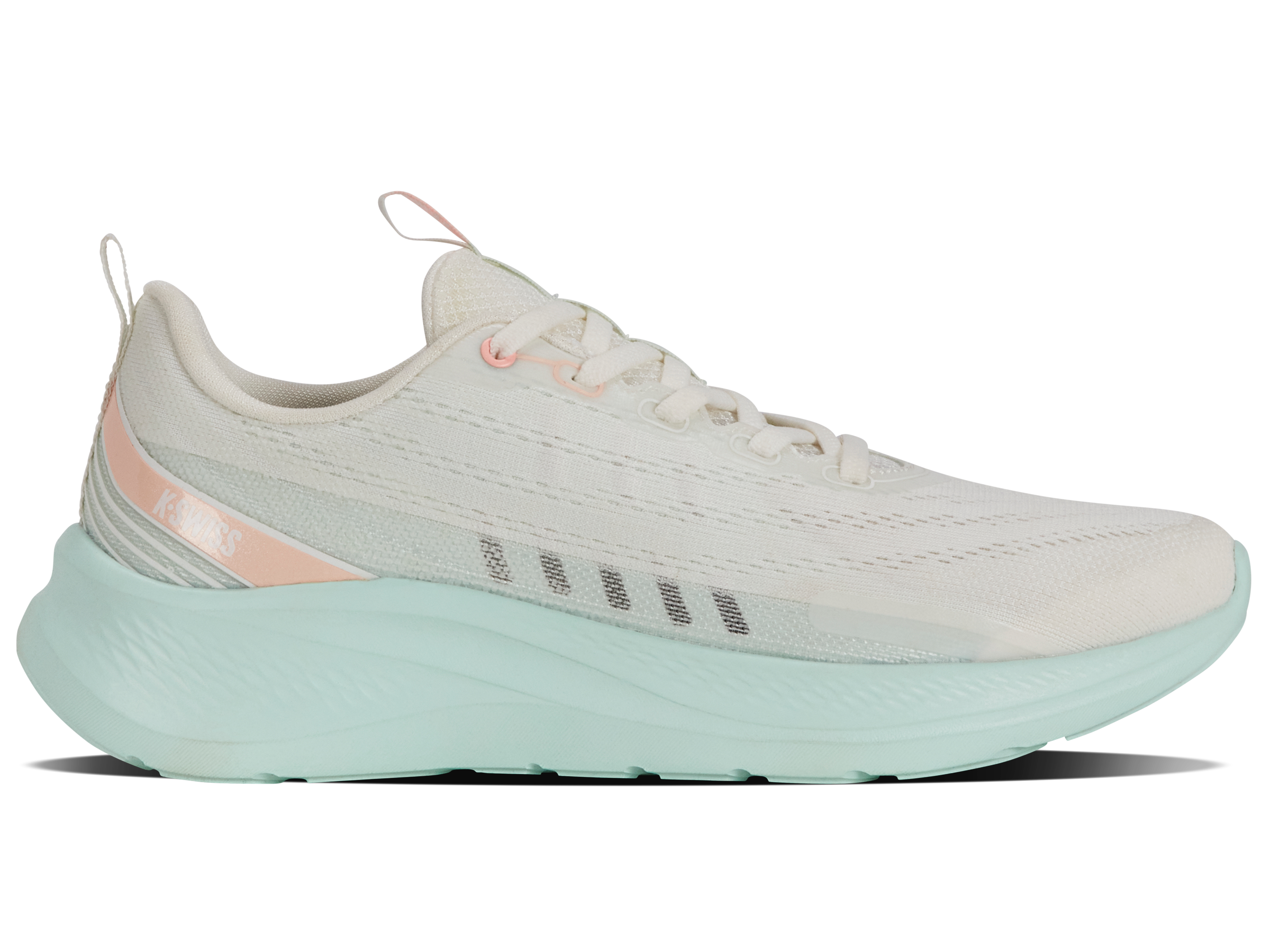 HELIO TRAINER 94079 932 M Running Shoes for Men - Lightweight & Breathable Sail White/Foam Green - Perfect for Jogging, Gym Workouts & Outdoor Training