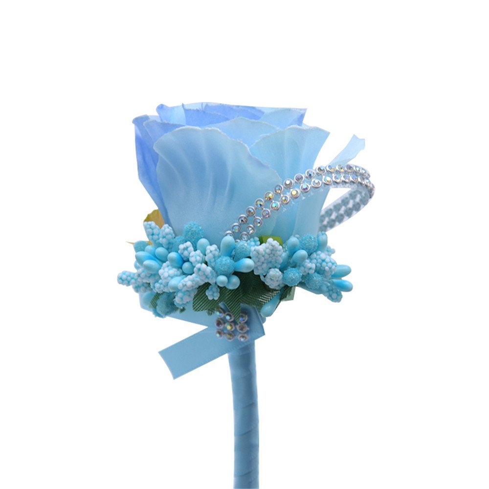 Elegant Rose Boutonniere for Groom & Groomsmen - Wedding, Prom, Party Corsage Brooch - Perfect for Ceremonies, Dances & Formal Events