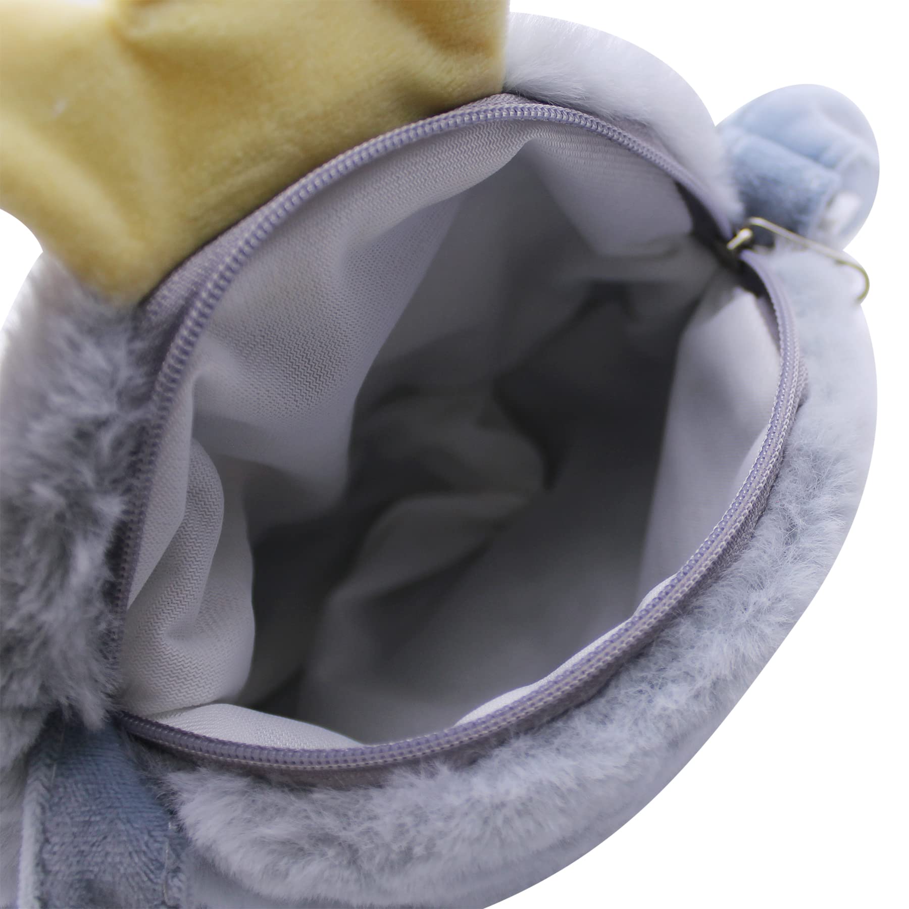 Adorable Cartoon Plush Animal Crossbody Bag for Women & Girls - Soft Fluffy Shoulder Purse, Cute Messenger Satchel Handbag - Perfect for School, Travel, Shopping & Daily Use
