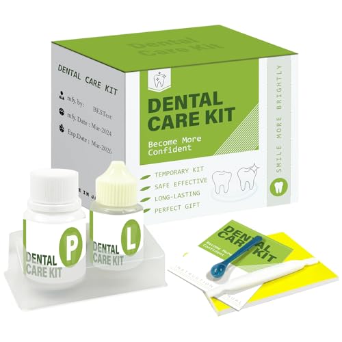 HeinL Tooth Repair Kit - Dental Filling Kit for Broken Teeth, Gaps, Crowns & Bridges | Professional Dental Care Solution | Perfect for Home Use & Emergency Dental Repair