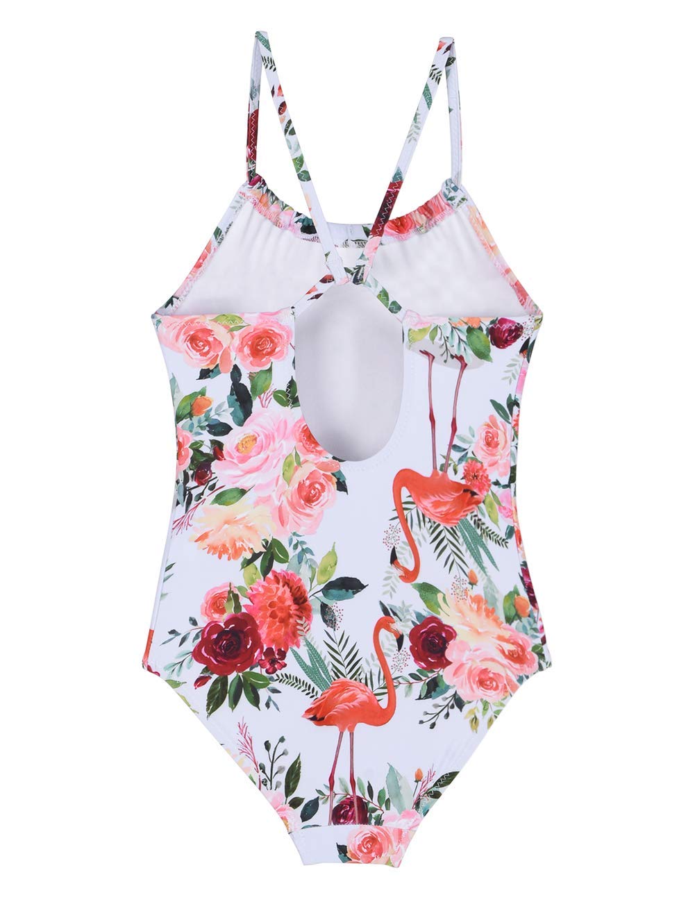 Cadocado Girls' One Piece Swimsuit for 3-10 Years - Quick Dry Bathing Suit for Kids | Perfect for Beach, Pool & Summer Water Activities