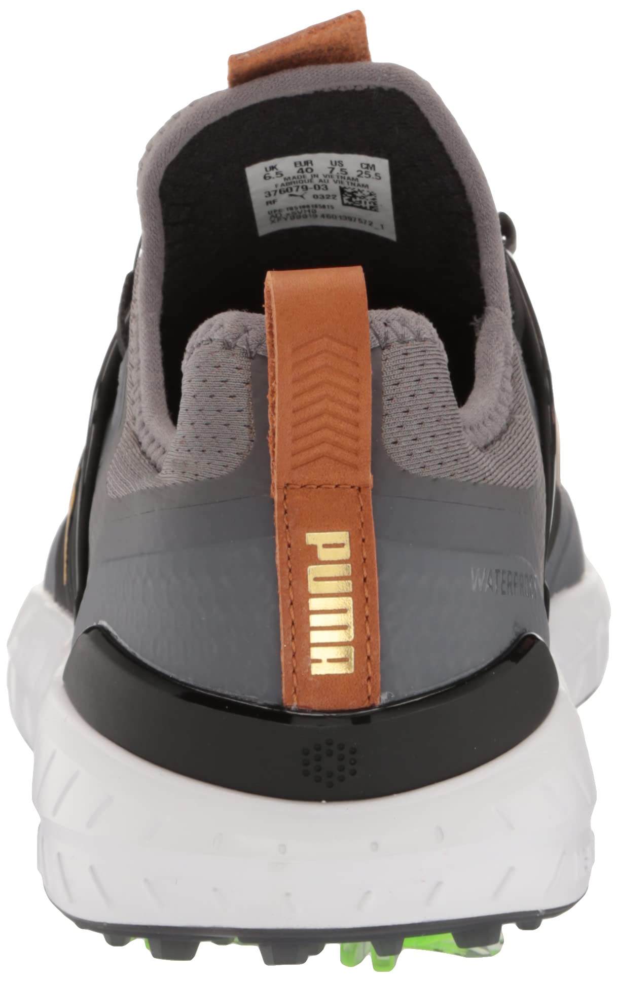 Puma Men's Ignite Articulate Spiked Golf Shoes - Lightweight & Waterproof for Comfortable Swing - Perfect for Golf Course & Driving Range